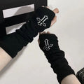 Gothic Fingerless Gloves