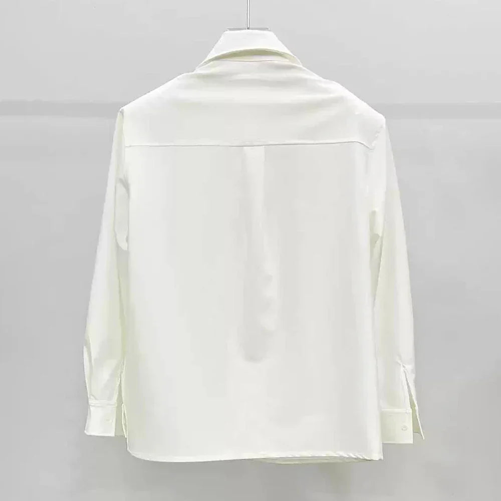 Men's Gothic Chain Shirt Black