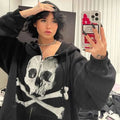 Women's Skull Hoodie
