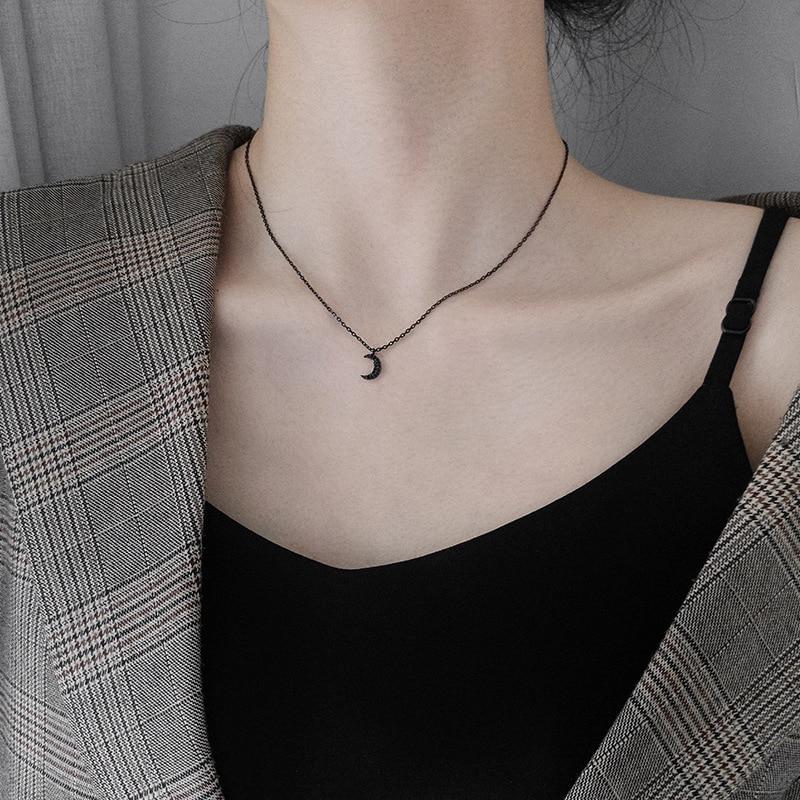 Gothic Moon Necklace