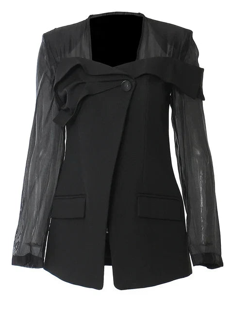 Women's Elegant Blazer Black