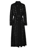 Women's Long Coat Black