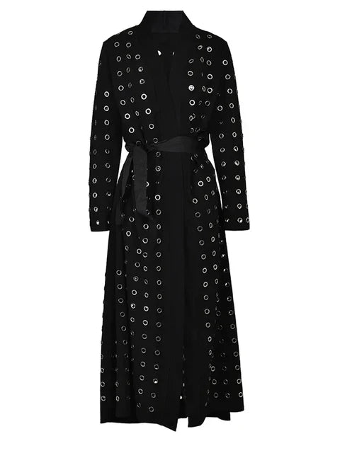 Women's Long Coat Black